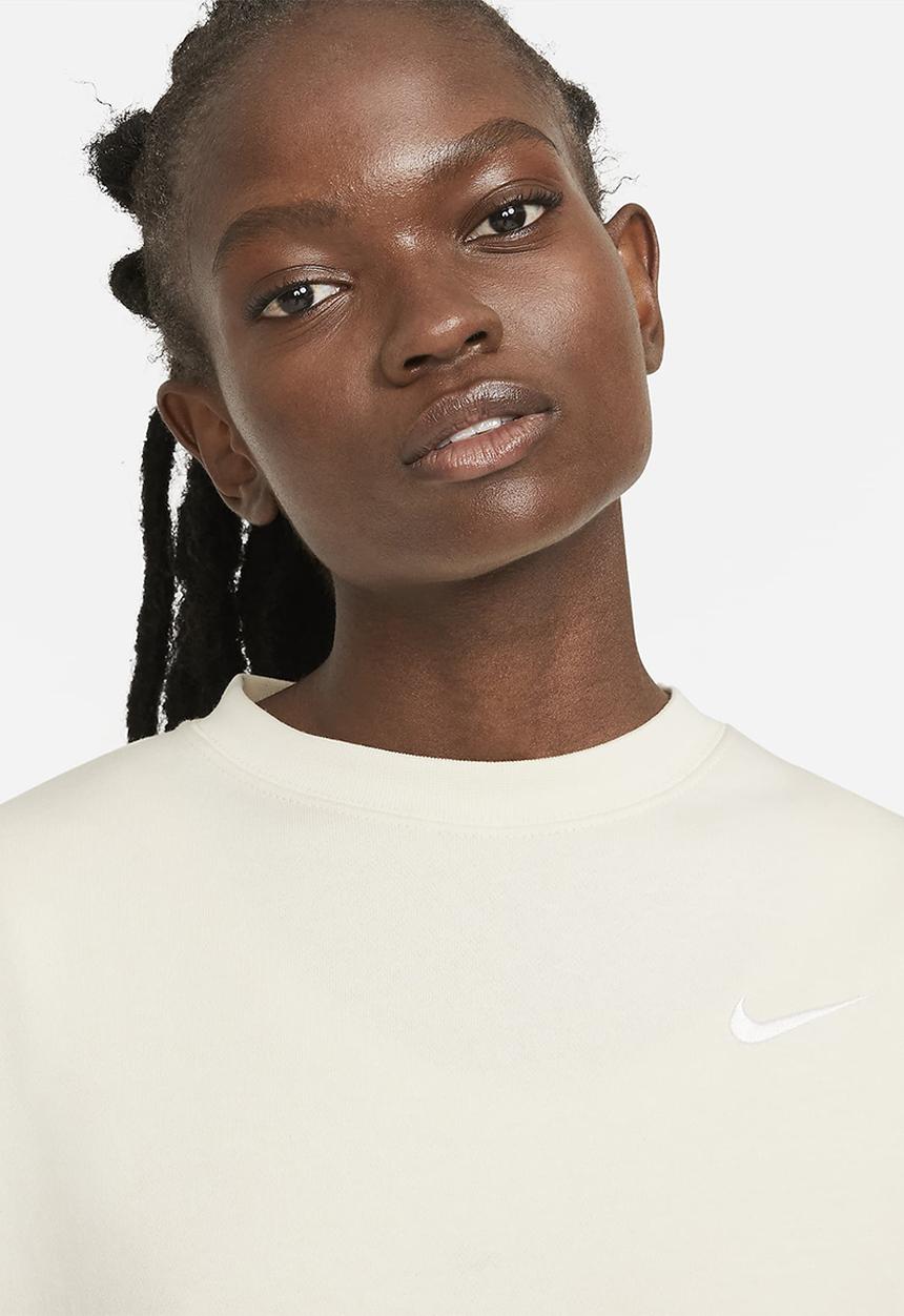 Nike - Nsw crew flc trend - cream