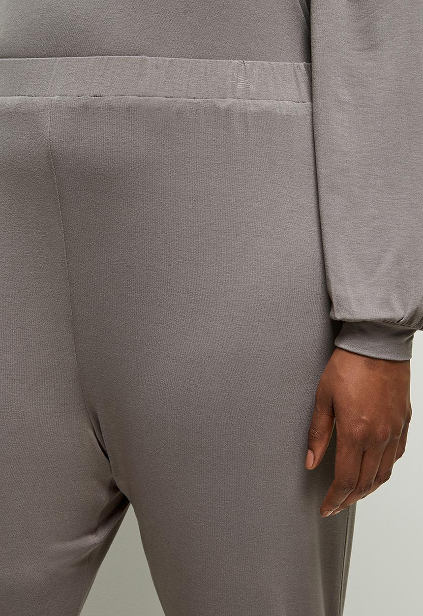 edit Plus - Easy fit cuffed jogger - taupe