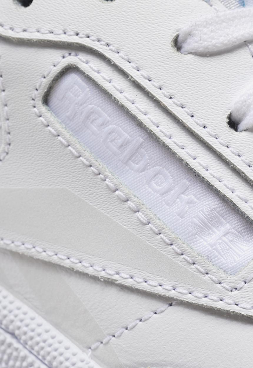 Reebok - Club c 85 - white/white/neoblu