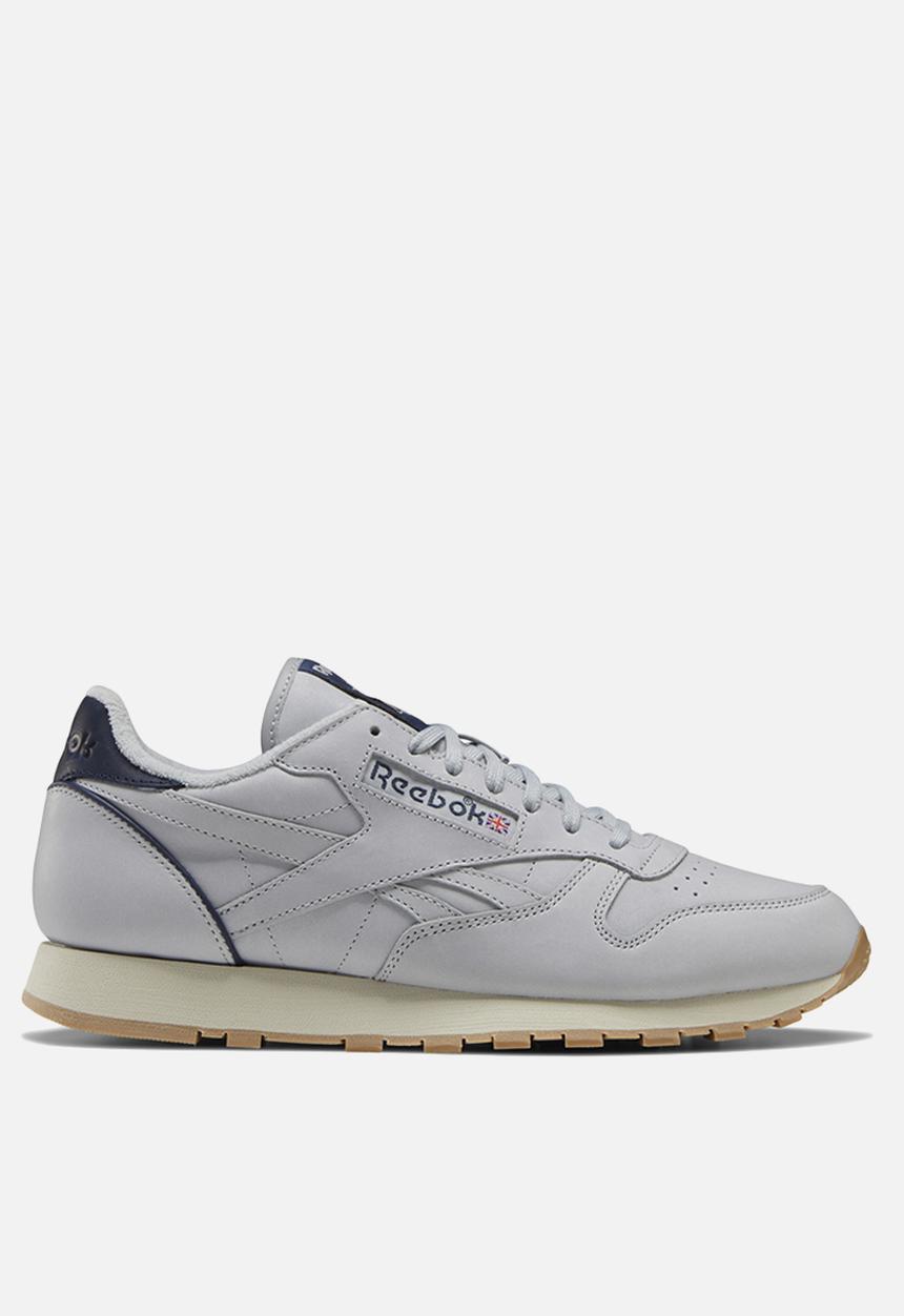Reebok - Cl lthr - pugry3/vecnav/maroon