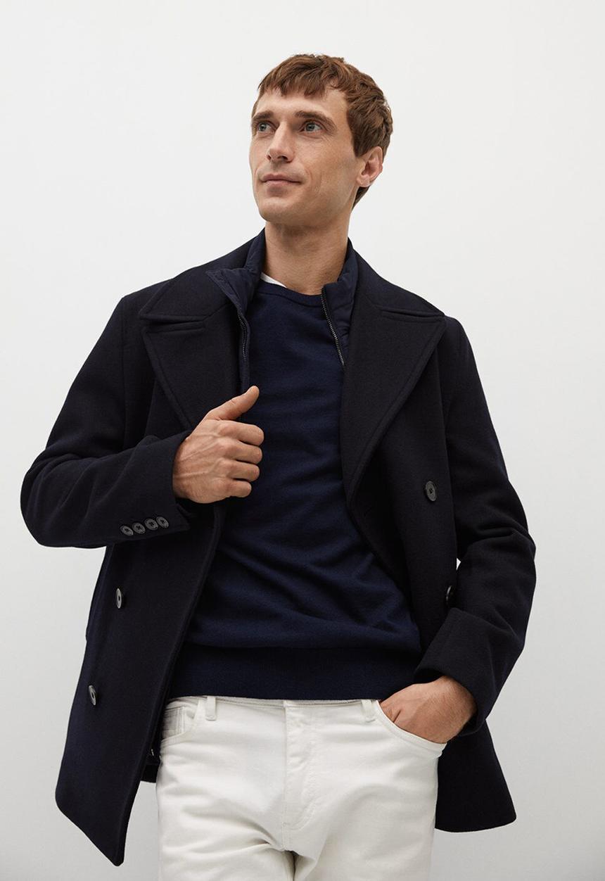 MANGO - Sweater ten - navy