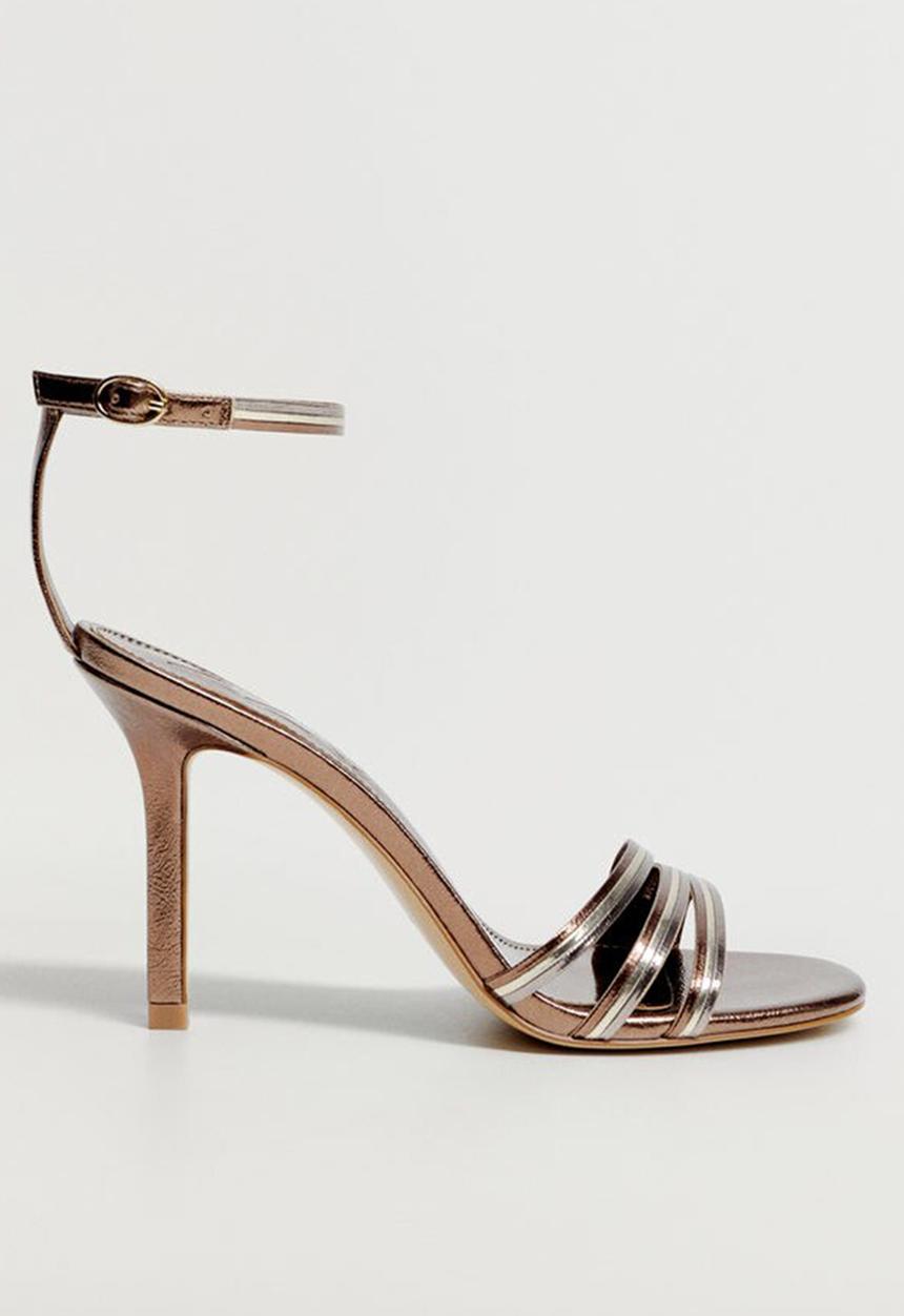MANGO - Diana heel - gold