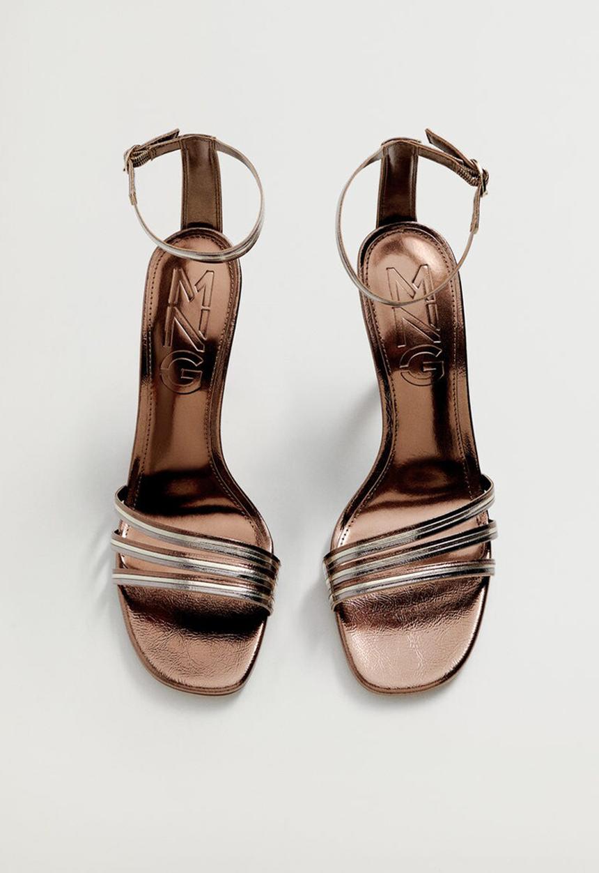 MANGO - Diana heel - gold