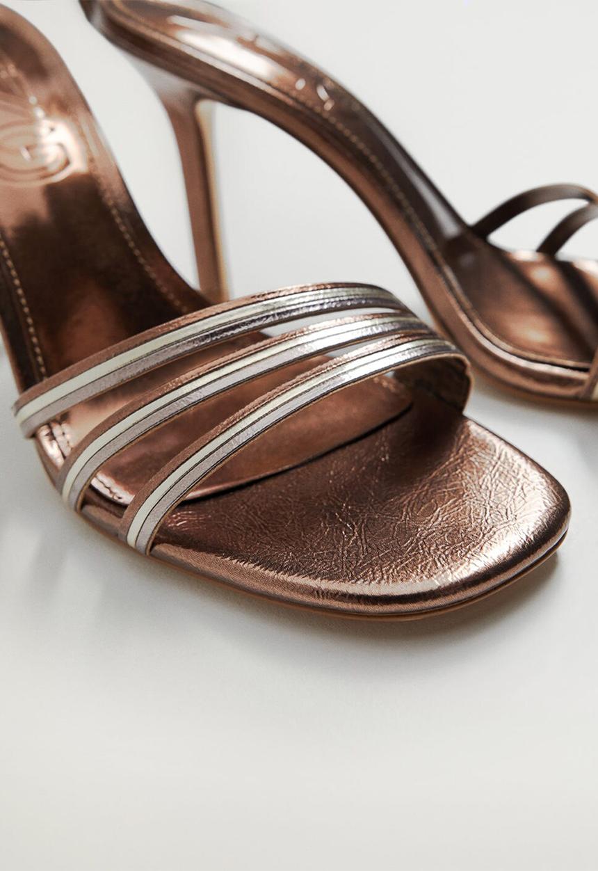 MANGO - Diana heel - gold