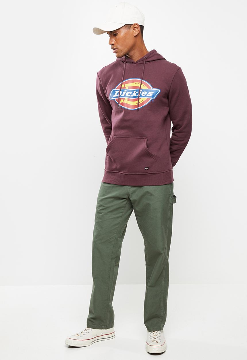 Dickies - Dickies san antonio hoodie - burgundy