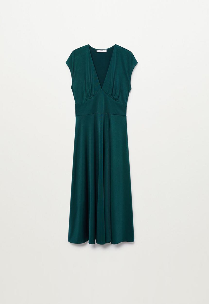 MANGO - Dress juliet - green