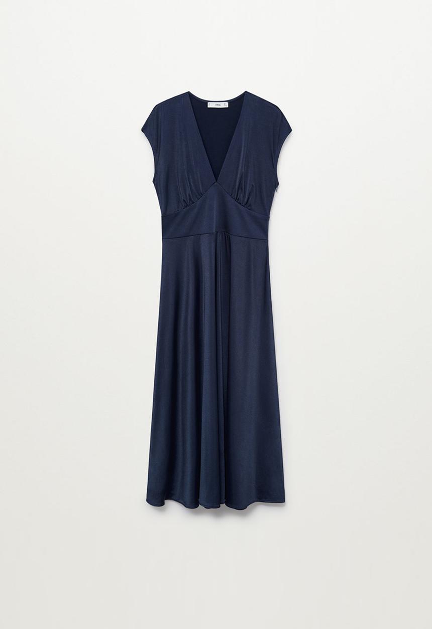 MANGO - Dress juliet - dark blue