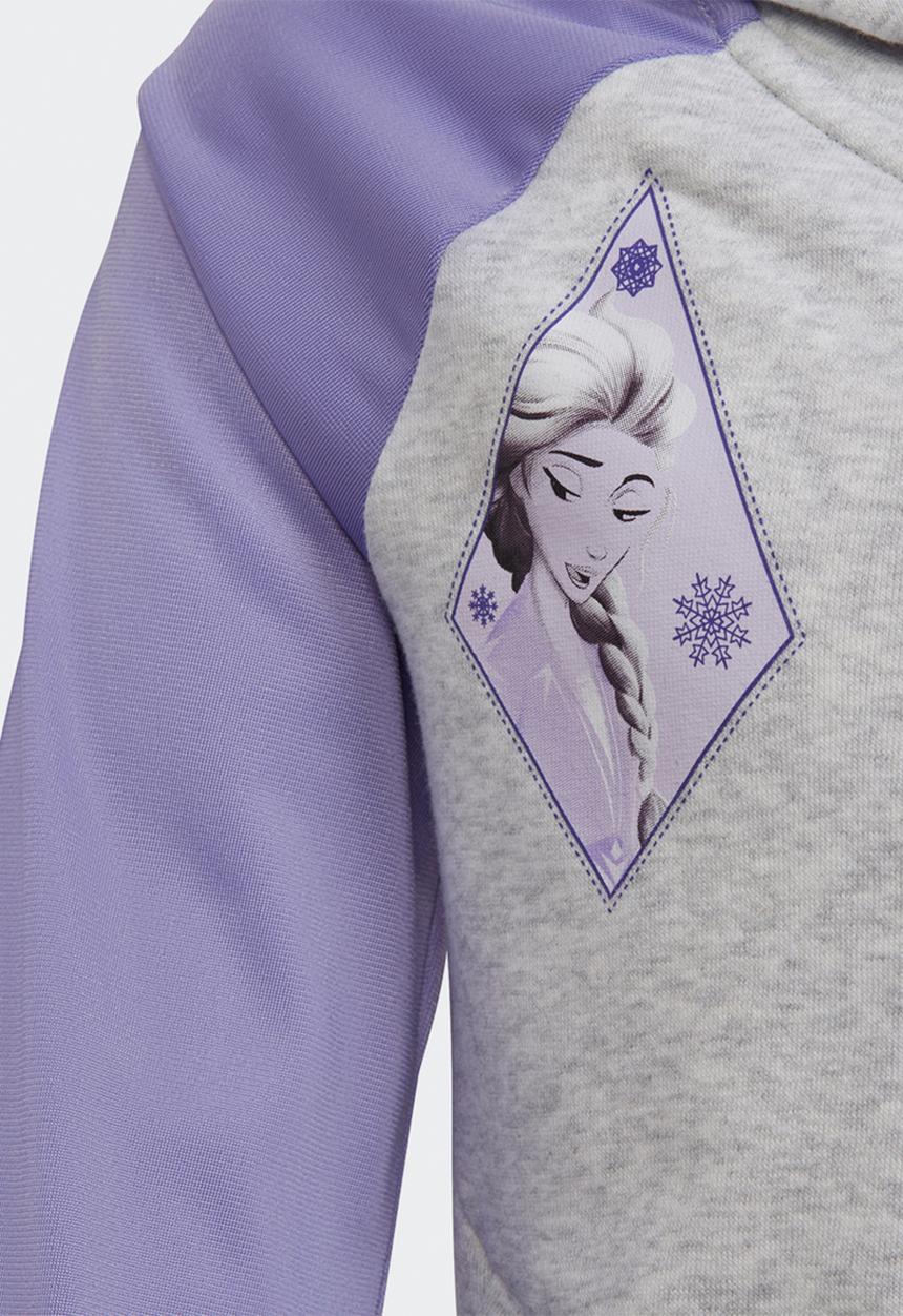adidas Originals - Hooded track top - grey & purple