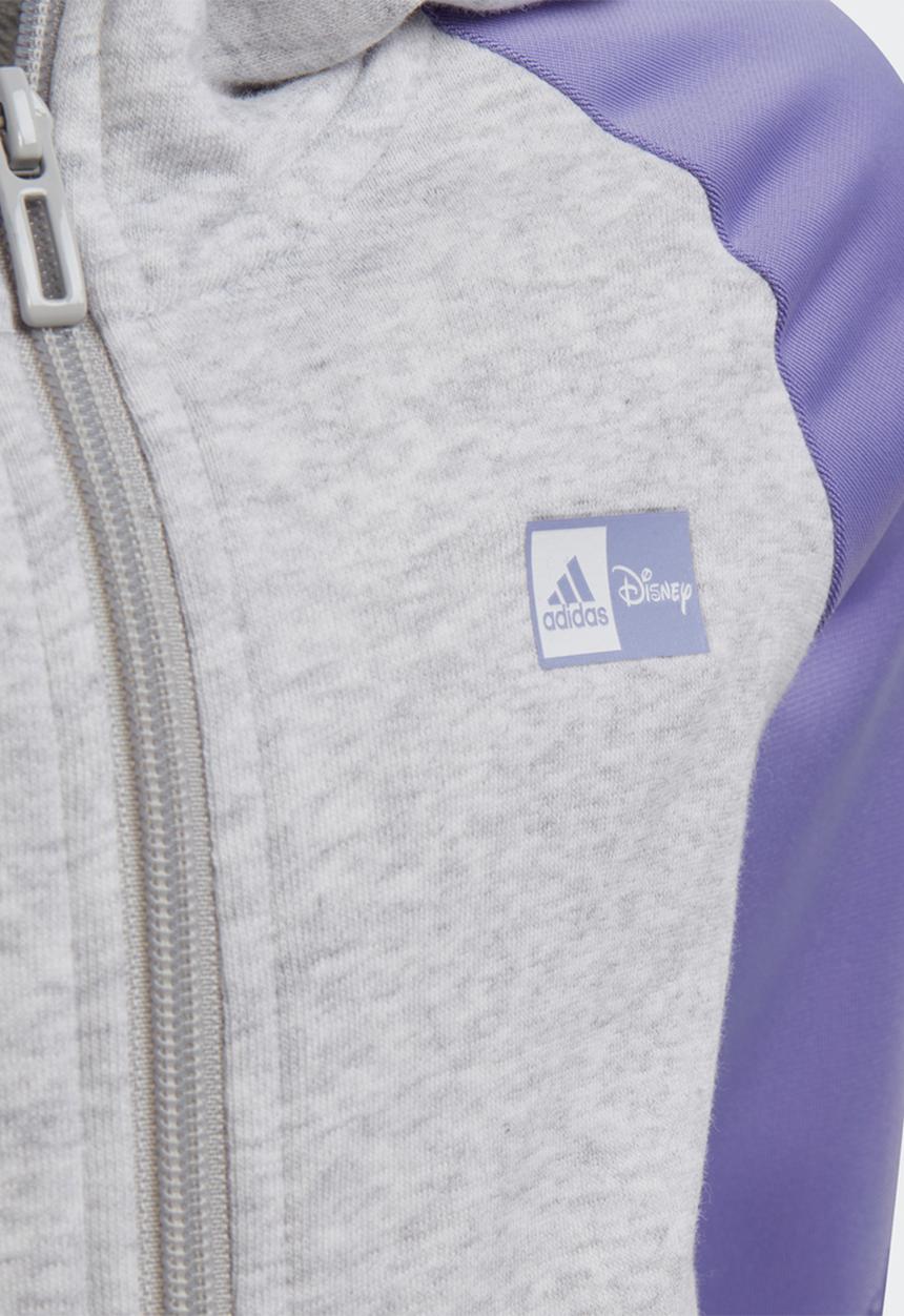 adidas Originals - Hooded track top - grey & purple
