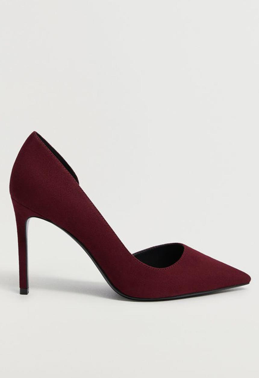 MANGO - Audrey court - dark red