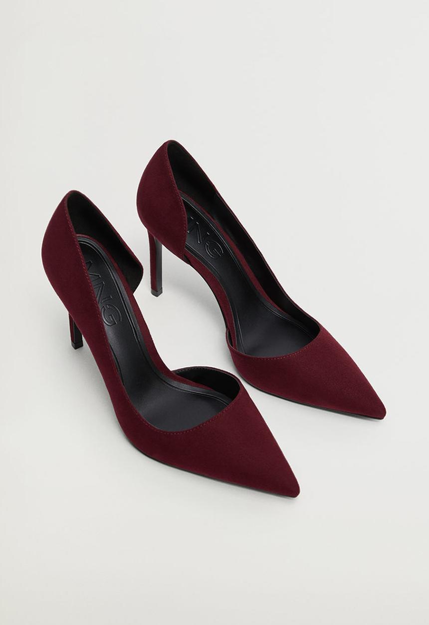 MANGO - Audrey court - dark red
