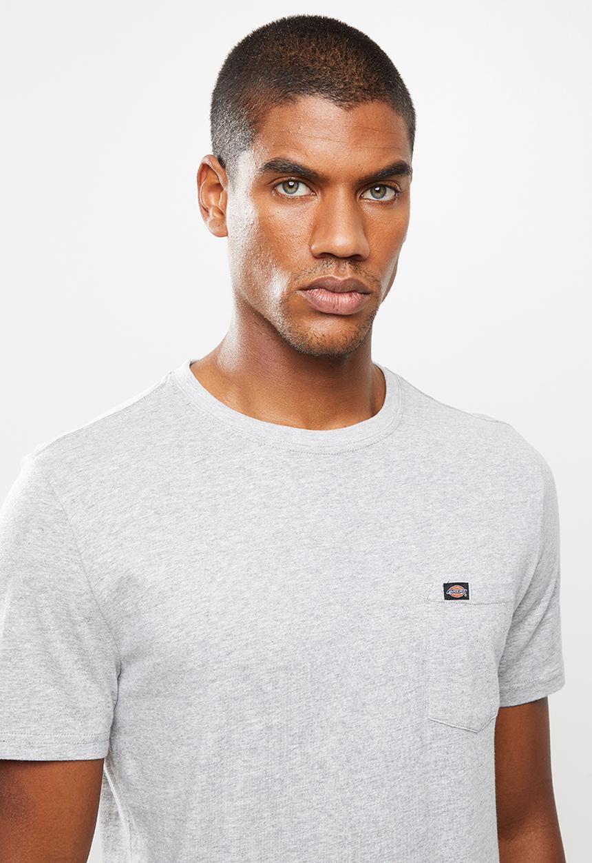 Dickies - Dickies basic pocket T-shirt - grey melange