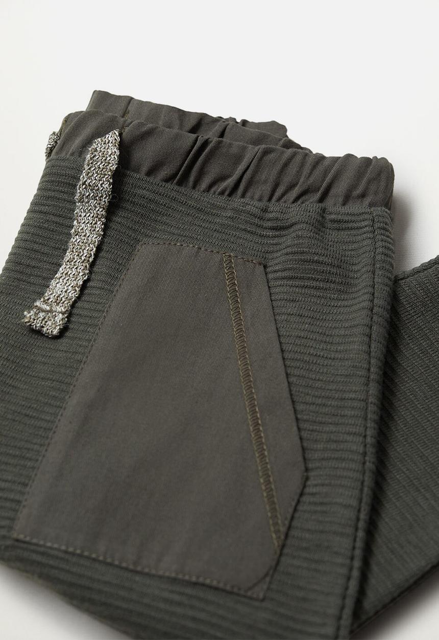 MANGO - Trousers tato - khaki 