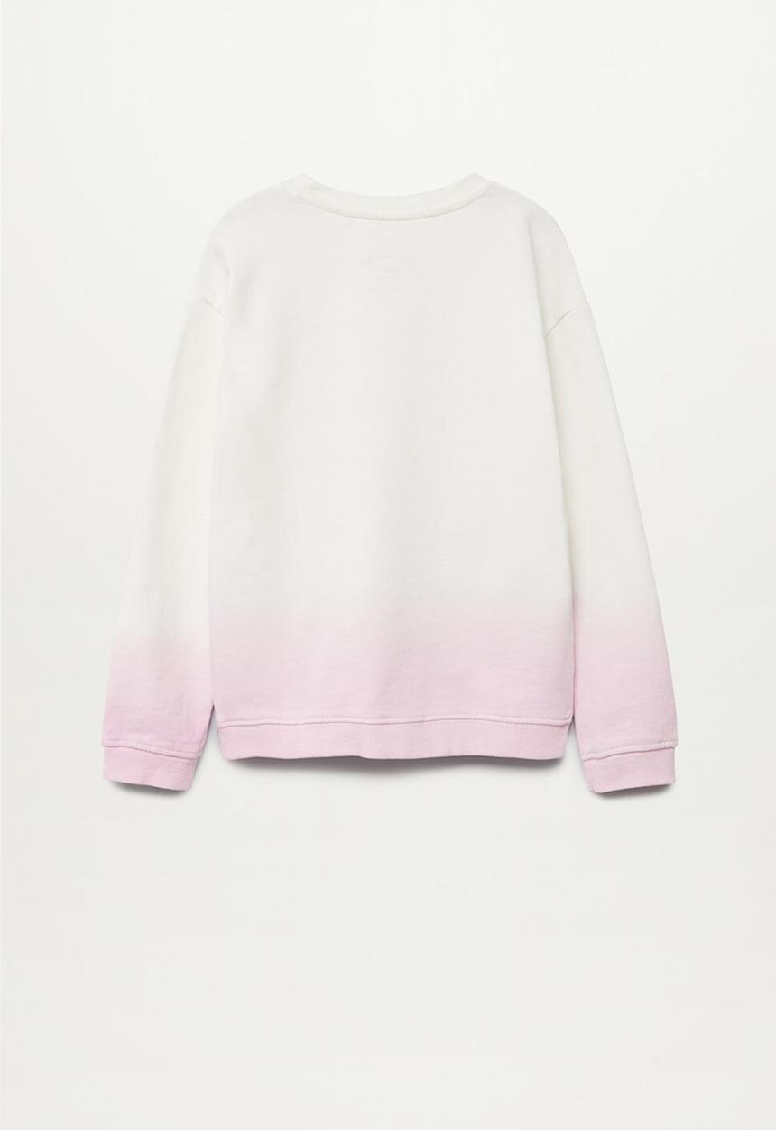 MANGO - Extreme sweatshirt  - pastel purple & white 