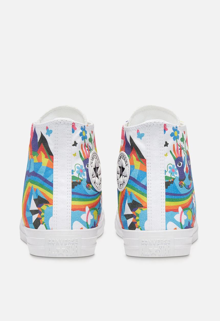Converse - Chuck Taylor All Star pride hi - white/multi