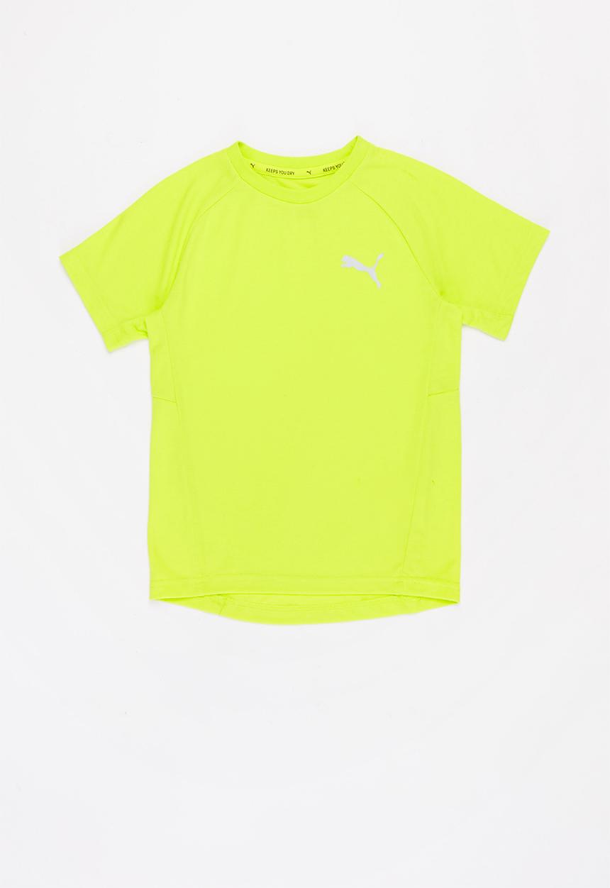 PUMA - Evostripe tee - neon yellow 