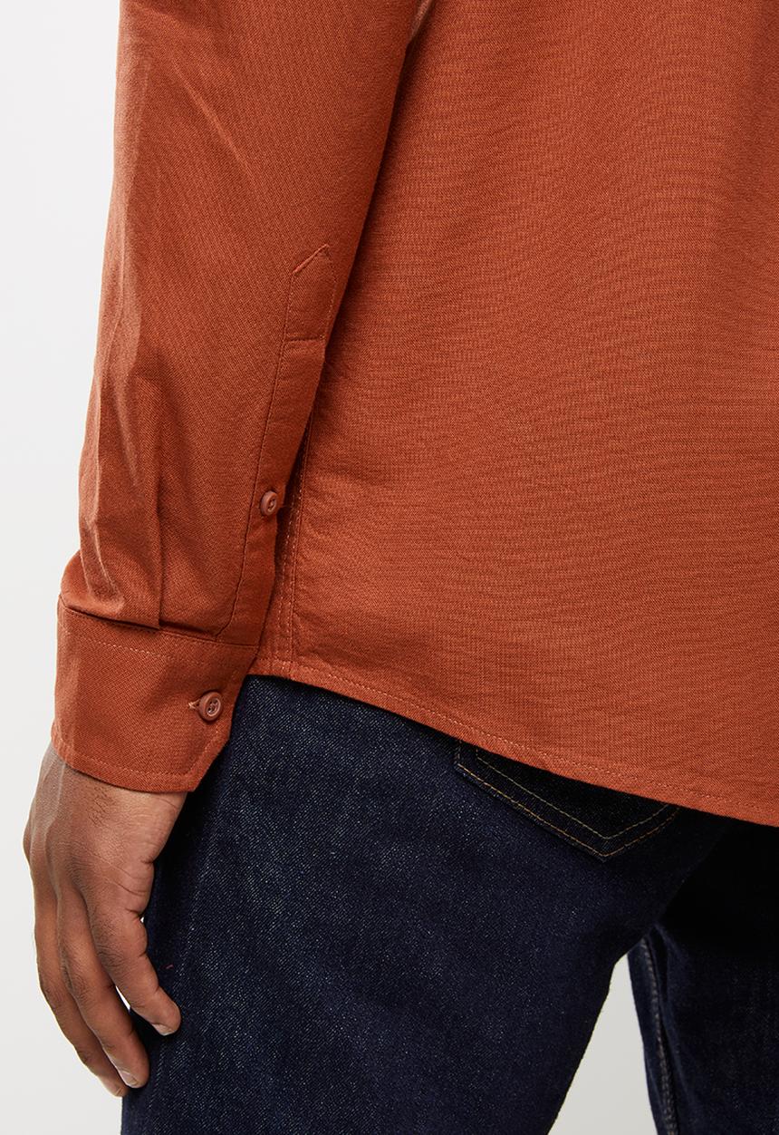 Cotton On - Brunswick shirt 3 - burnt orange