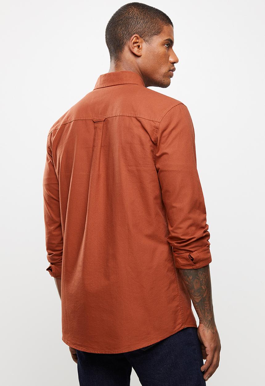 Cotton On - Brunswick shirt 3 - burnt orange