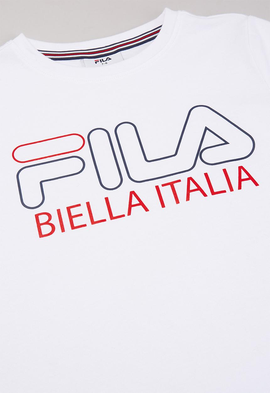 FILA - Biella short sleeve tee - white