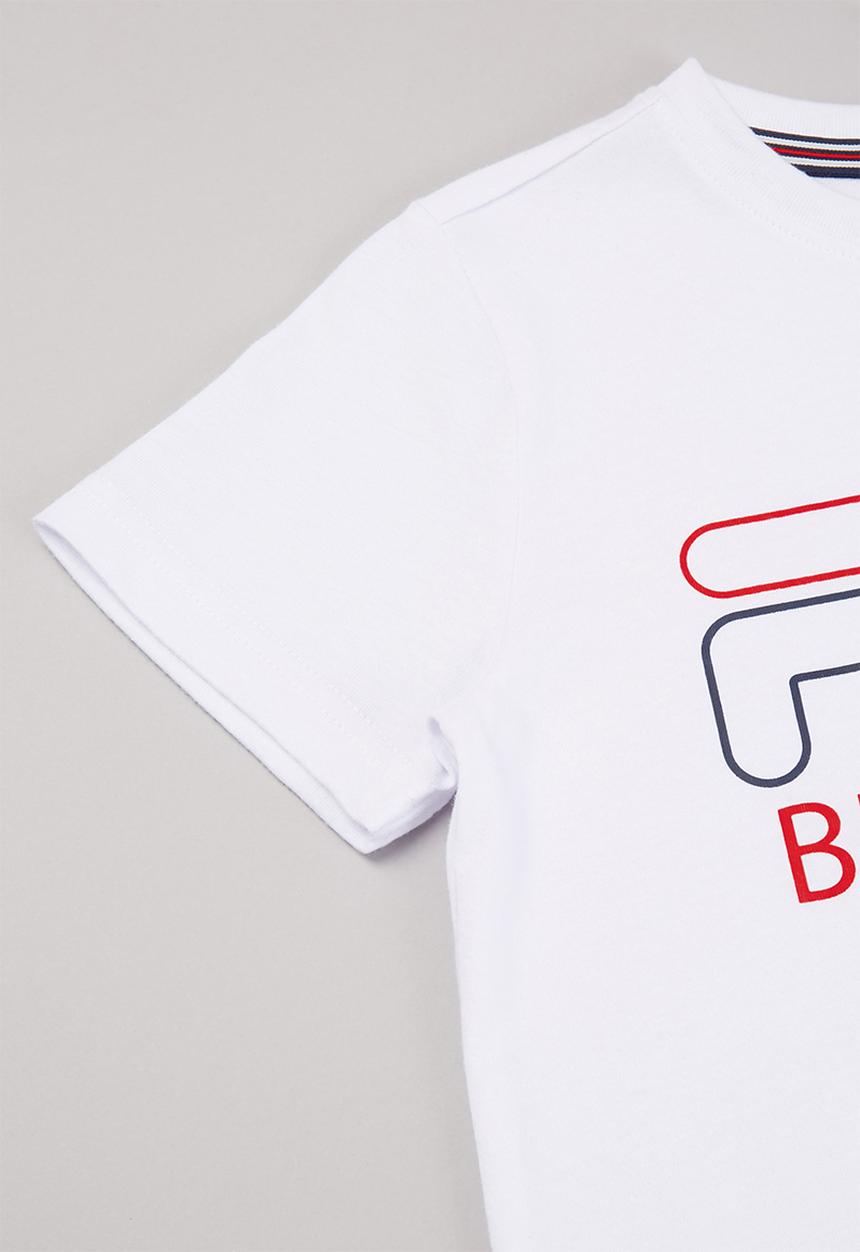 FILA - Biella short sleeve tee - white