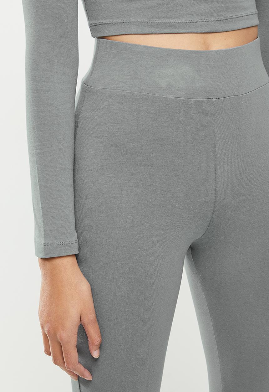 Blake - High waisted leggings - grey