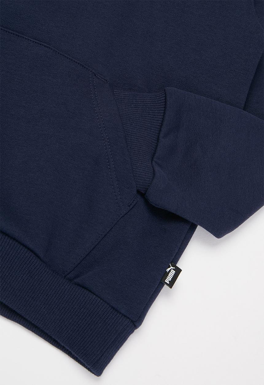 PUMA - Ess big logo hoodie fl - navy
