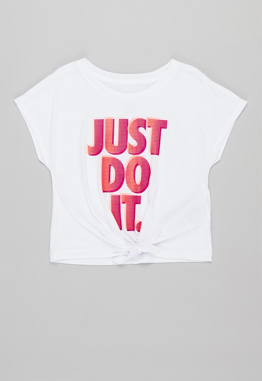 Nike - Nike girls just do it tee - white