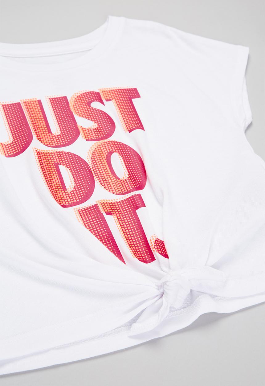 Nike - Nike girls just do it tee - white