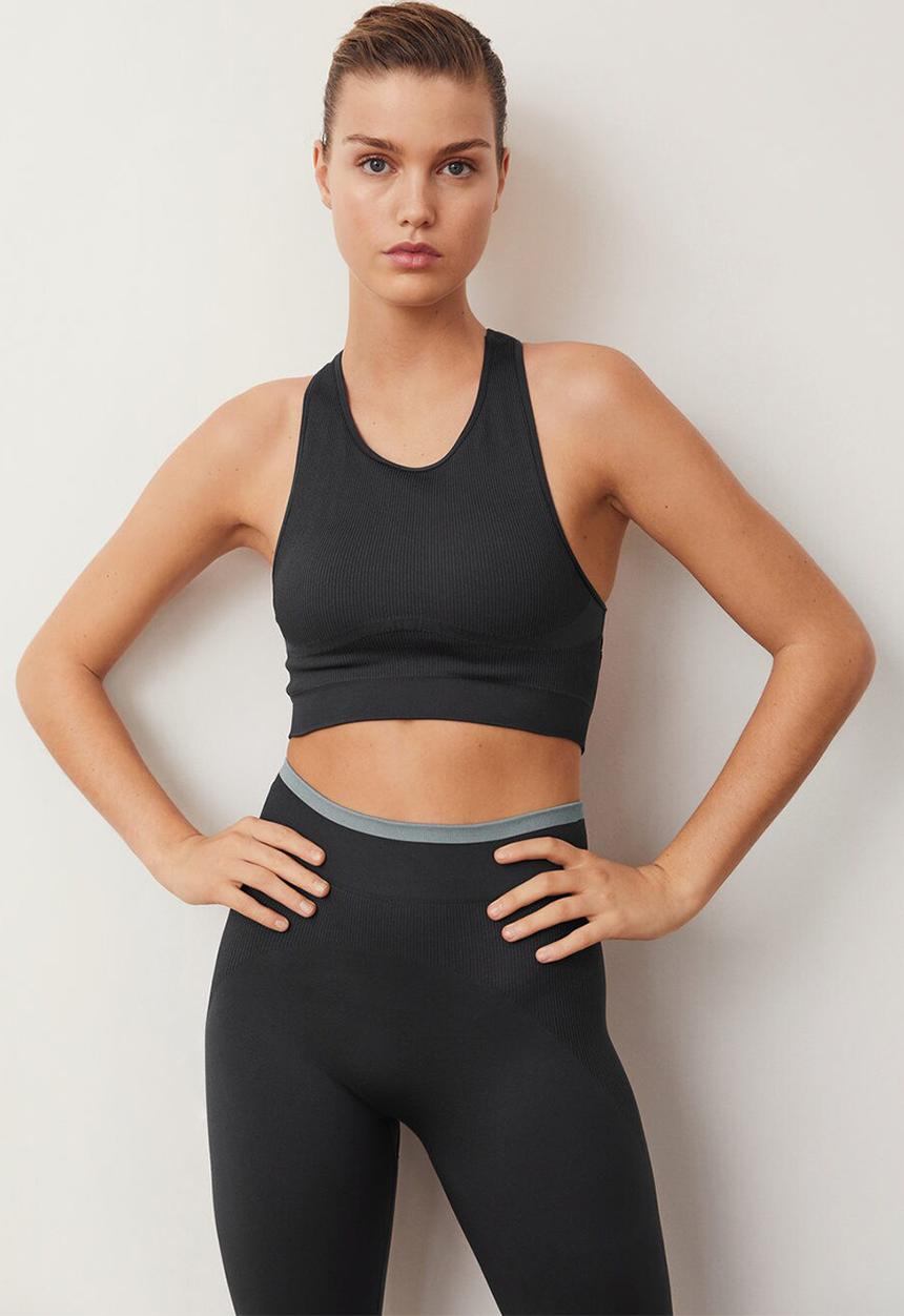 MANGO - Leggings kevin - dark grey
