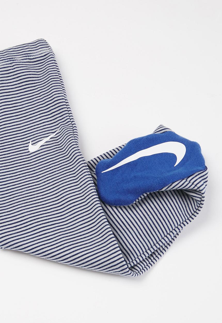 Nike - Nike swoosh aop 3 piece set - blue 