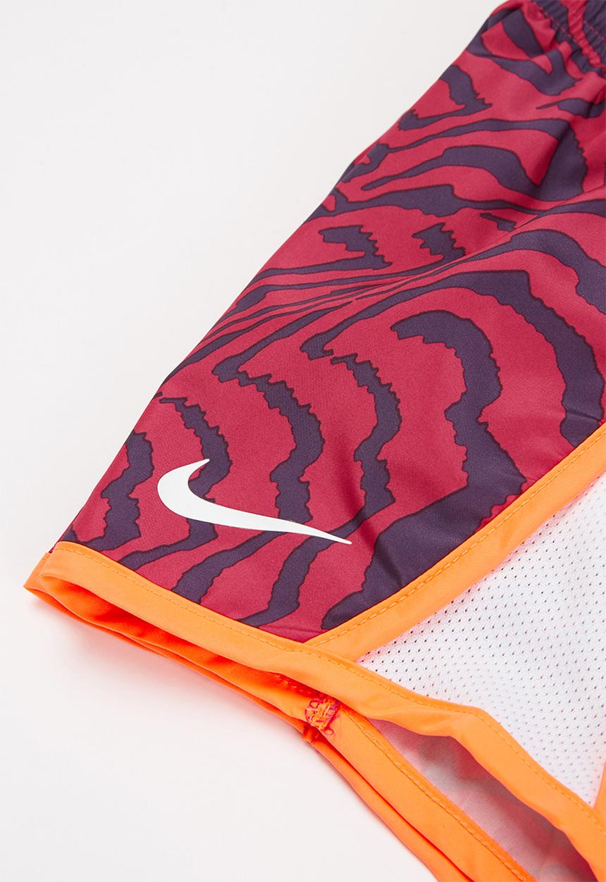 Nike - Nike girls electric zebra short set - grey & pink 