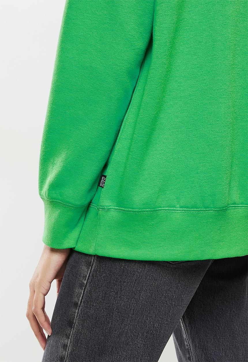 Cotton On - Lifestyle long sleeve crew top - green emerald
