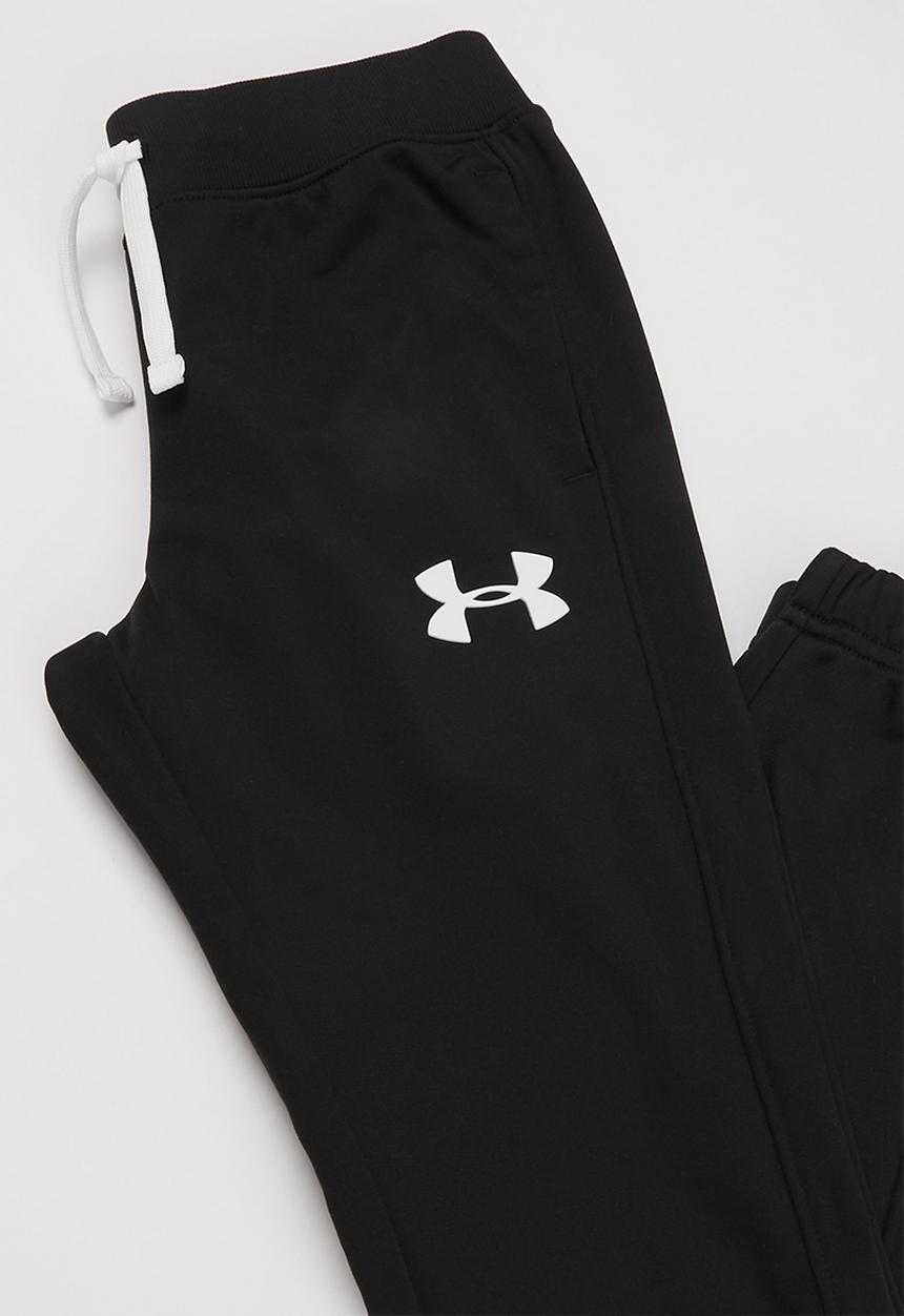 Under Armour - UA boys knit tracksuit - black & white
