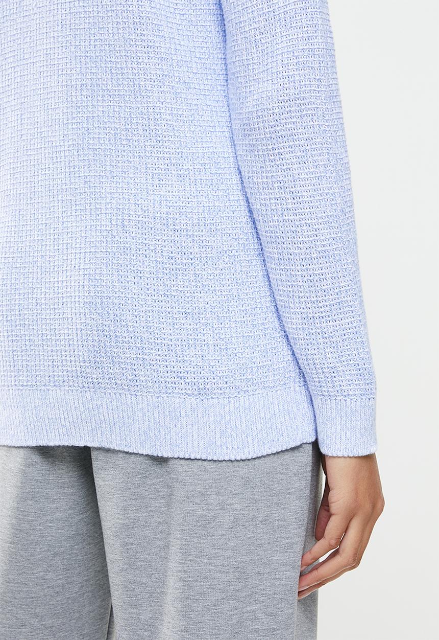 Cotton On - Cotton pullover - blue & white 