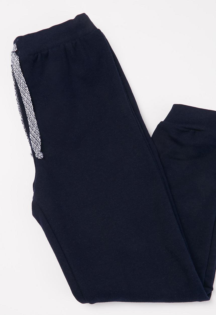 Pop Candy - Long sleeve top & jogger set -  grey & navy