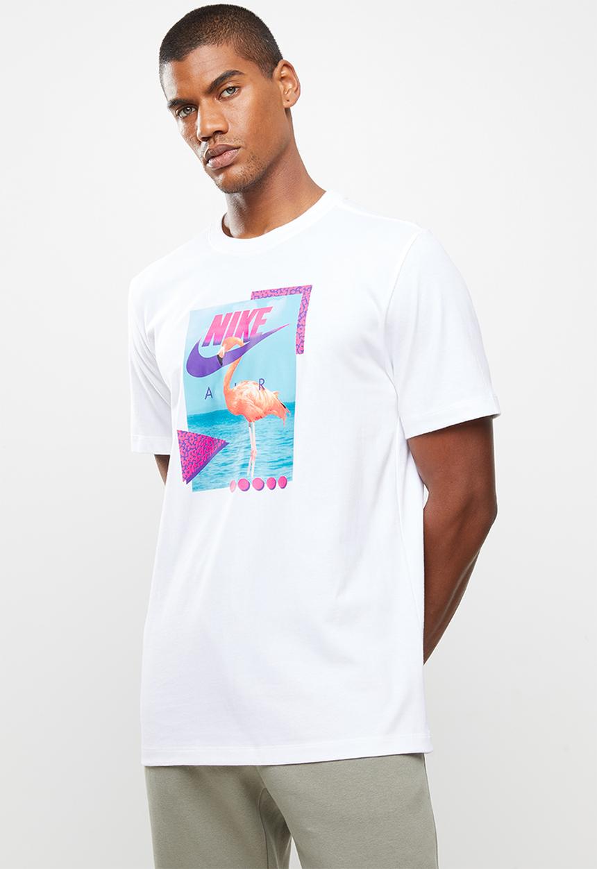 Nike - Nsw beach flamingo tee - white