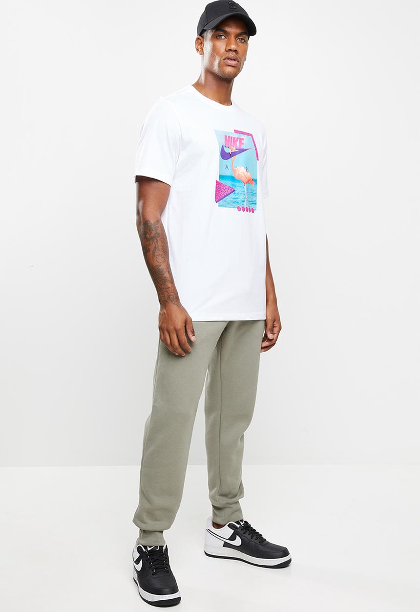 Nike - Nsw beach flamingo tee - white