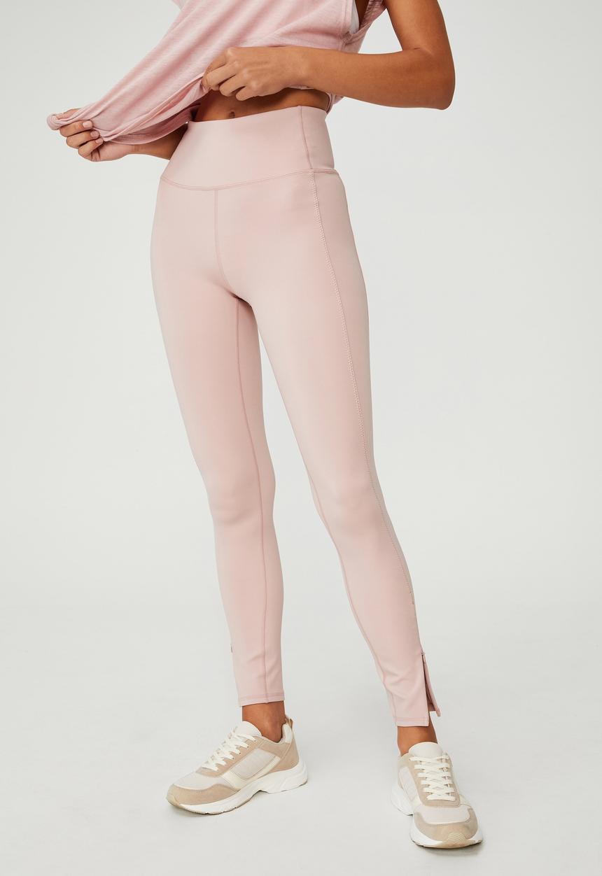 Cotton On - The elite full length tight - almond pink