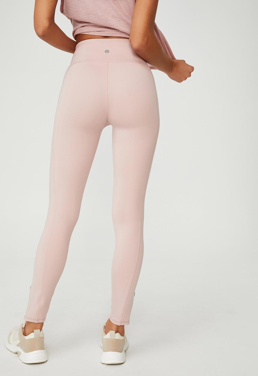 Cotton On - The elite full length tight - almond pink
