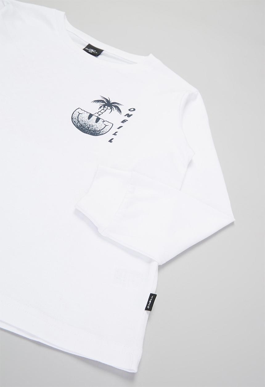 O'Neill - Smile long sleeve tee - white