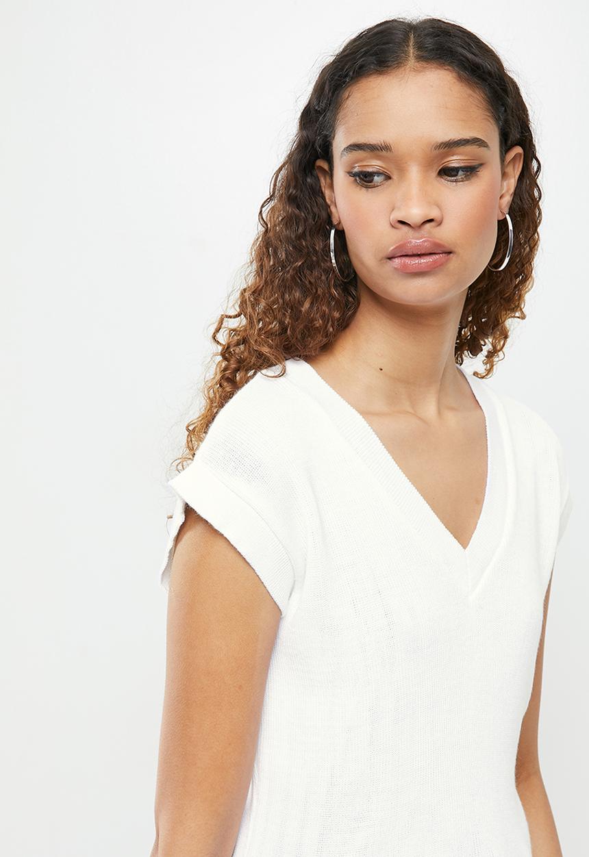 Blake - Sleeveless vest - white