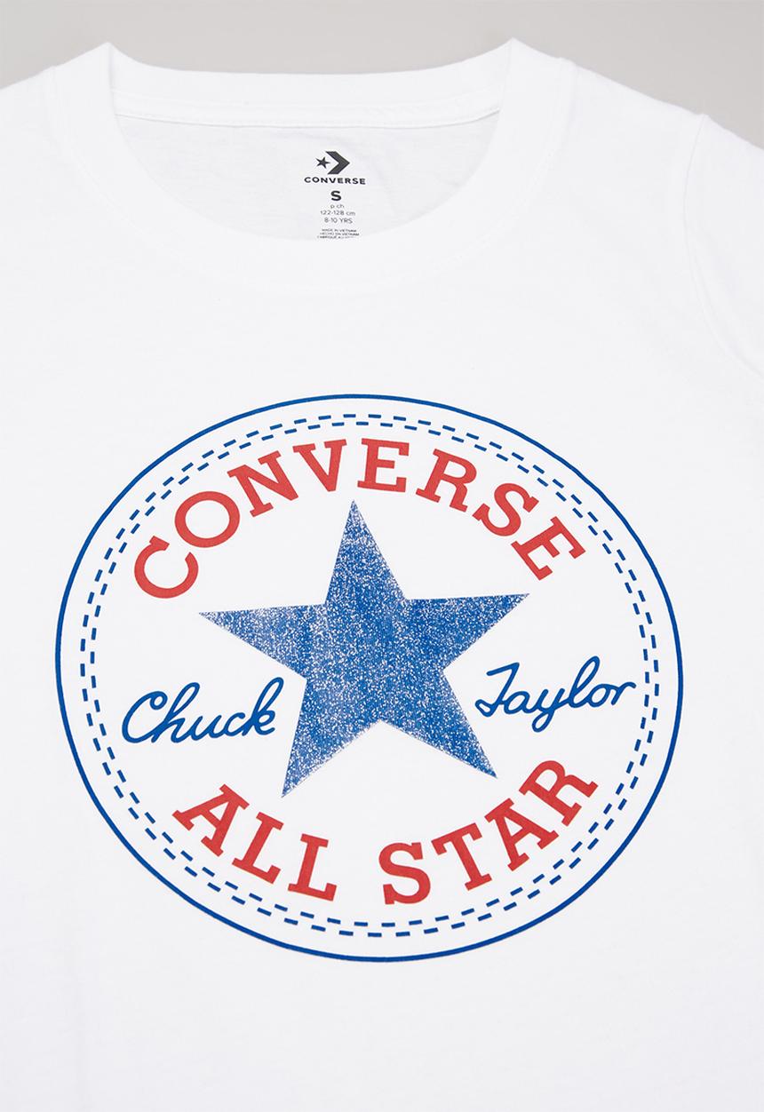 Converse - Cnvg timels chuck patch tee - white