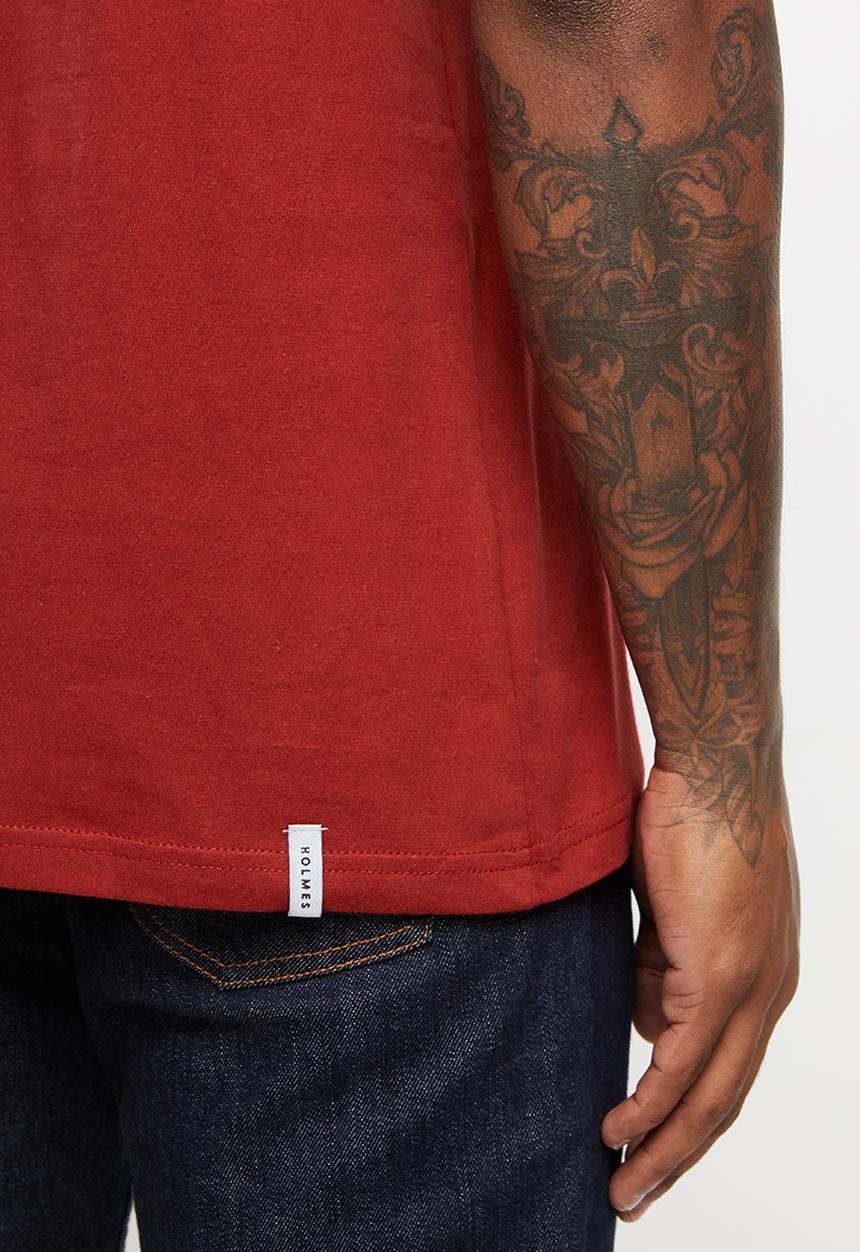 Holmes Bro's - Original holmes ss tee - dark red