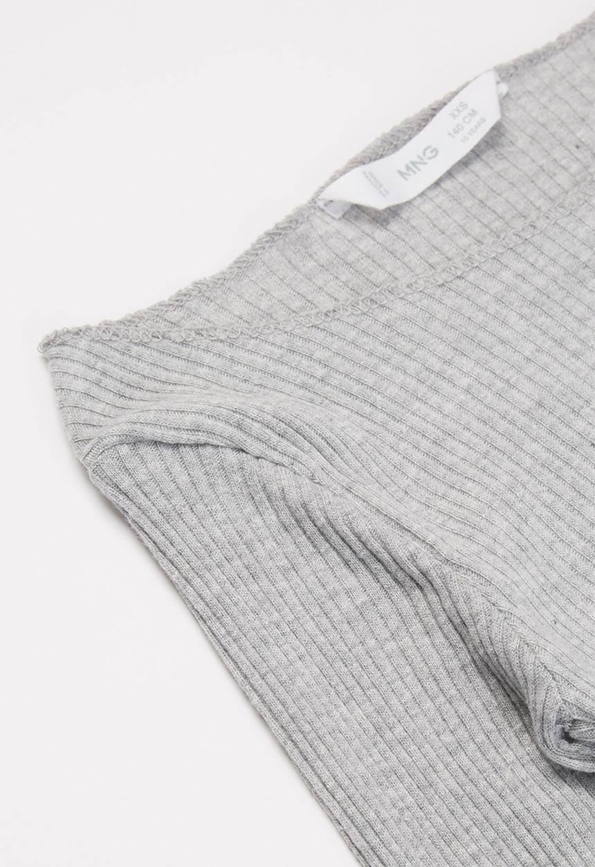 MANGO - Sky tee - grey