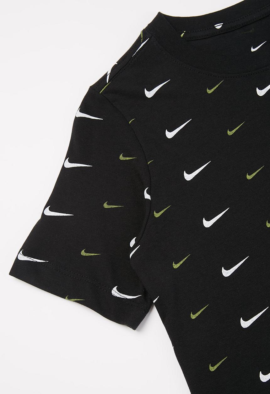 Nike - Nsw tee swoosh aop - black