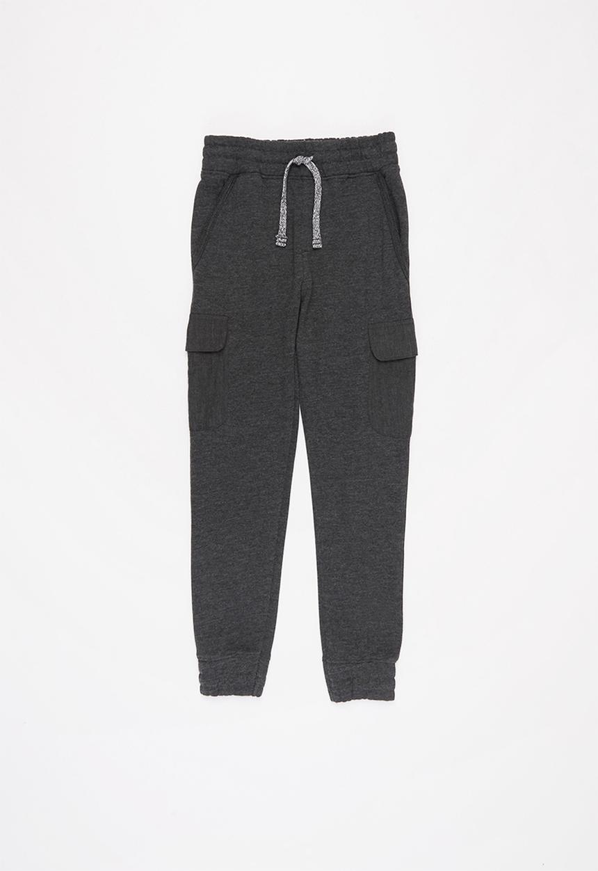 MANGO - Mario trousers - dark grey