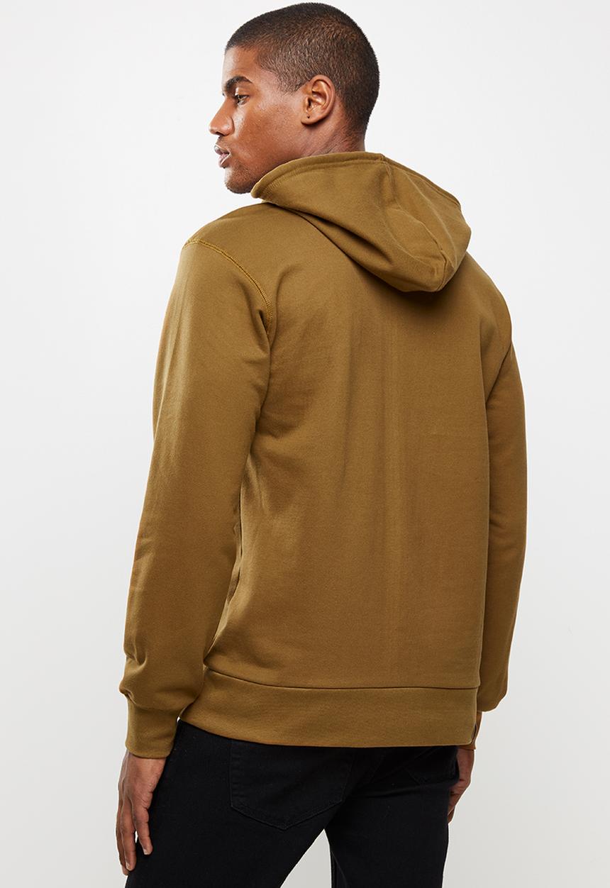 Holmes Bro's - Lazy cat pullover hoody - tobacco