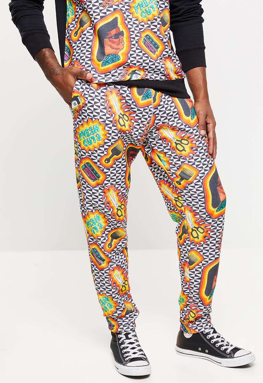 Holmes Bro's - Fresh cuts trackpant - black