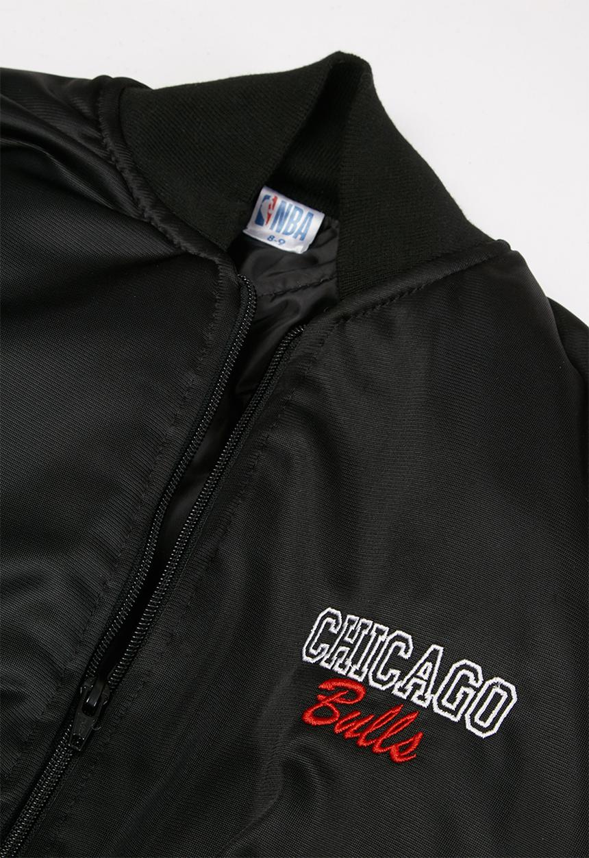 NBA - Bulls icon logo bomber jacket - black & red