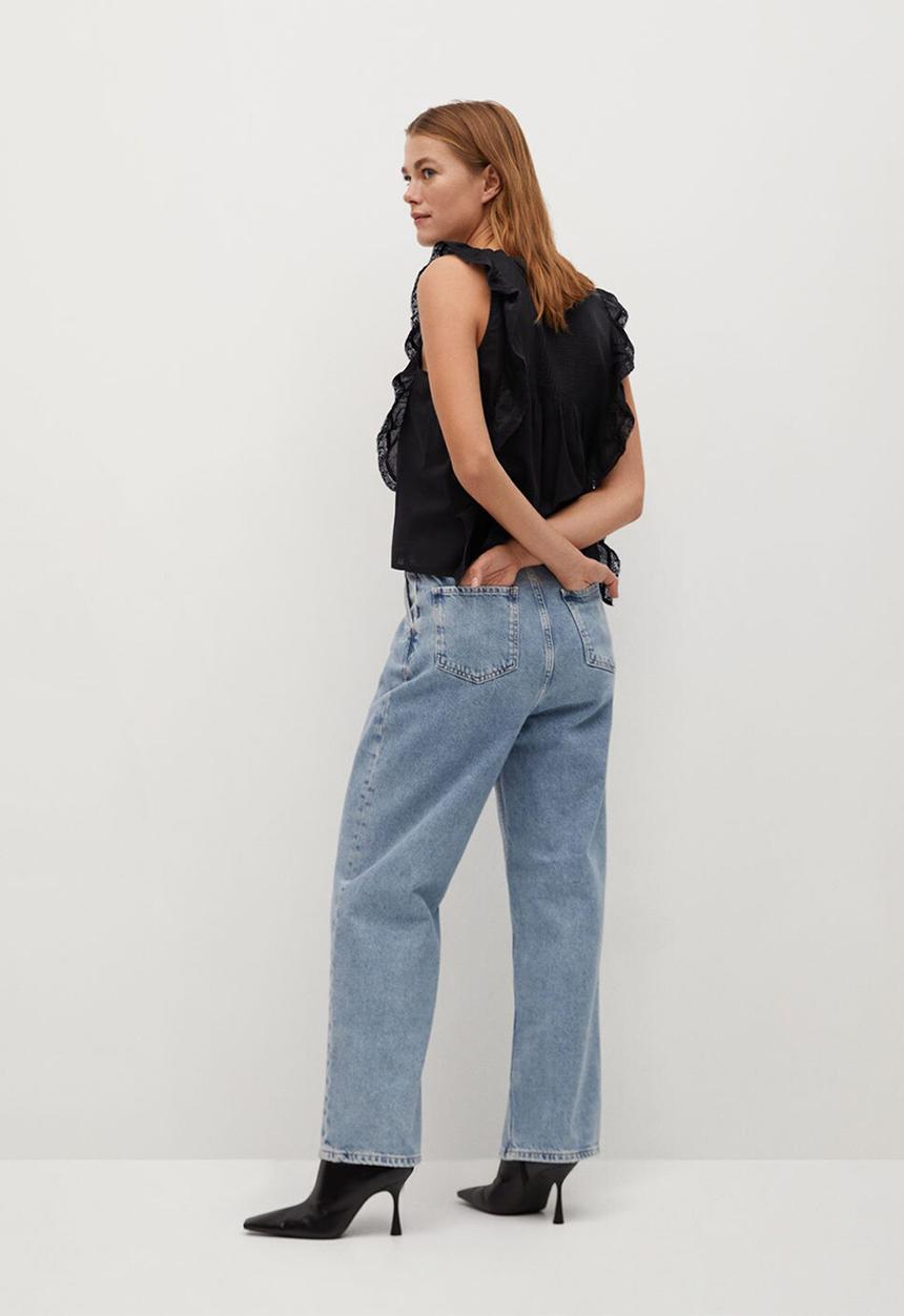 MANGO - Blouse romi - black